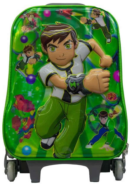 Ben10  Suitcase Trolley Set 3in1