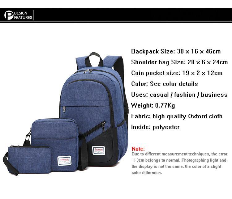 Backpack 3in1 Dark Blue Type A