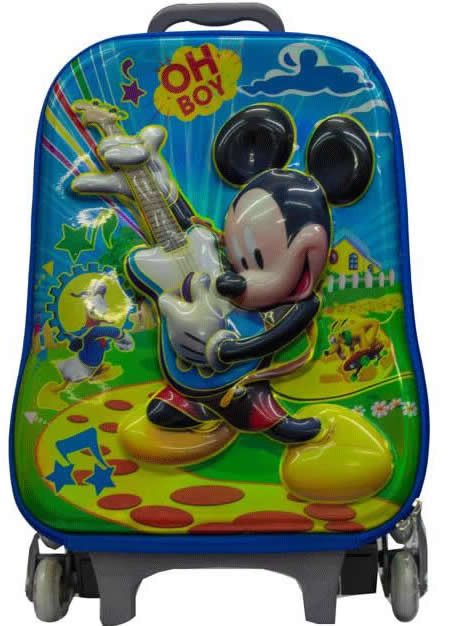 Mickey 3in1 Suitcase Trolley set