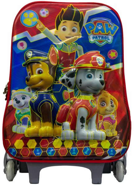 Pawpatrol 3in1 Suitcase Trolley Set