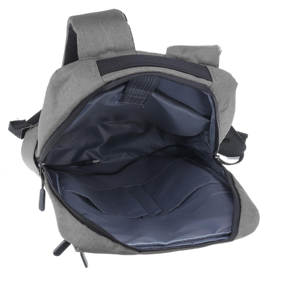 Classic Backpack Single Padded Grey