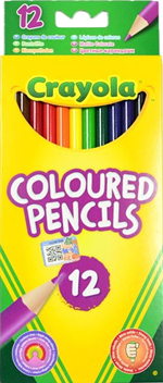  Crayola Coloured Pencils 12s 3612