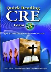  Quick Reading C.R.E Form 3