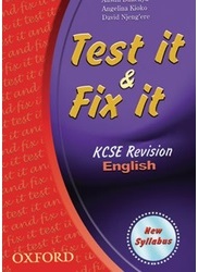  Test It And Fix It KCSE Revision English