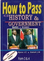  How To Pass History And Government Form 3,4