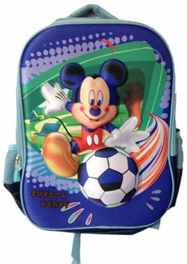  Blue Mickey mouse 3D bag