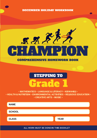 Stepping to  Grade1 Champion Homework Book PP2 December