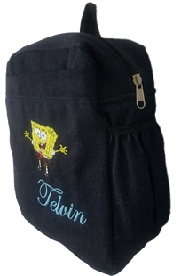  Sponge Bob Denim Bag with name print