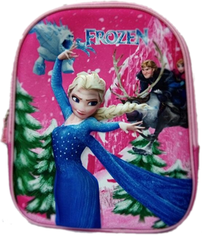 Frozen Pink Elsa 3D Bag for preschool
