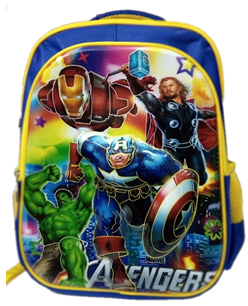  Avengers 3D backpack for primary