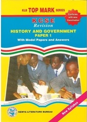 Topmark KCSE Revision History And Government Paper 1