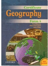 Certificate Geography Form 4