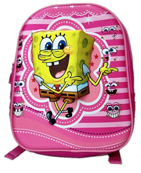  Spongebob 3D backpack for preschool