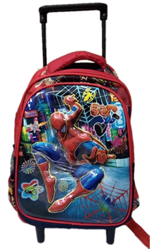  Spiderman 3D trolley for preschool