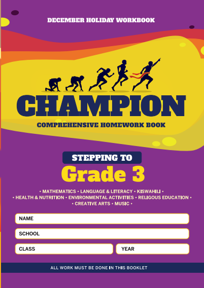  Stepping to Grade3 Champion Homework Book Grade2 December