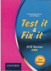  Test It And Fix It KCSE Revision CRE