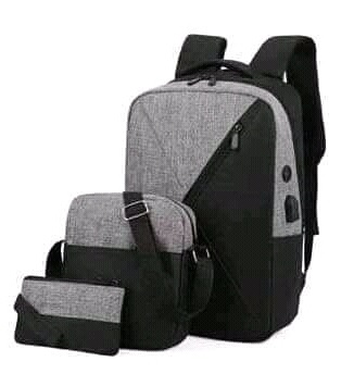  Backpack 3in1 Grey Black Type C