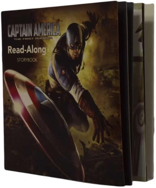 CAPTAIN AMERICAN Read-Along Storybook