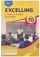 KLB Excelling Computer Studies Grade 10