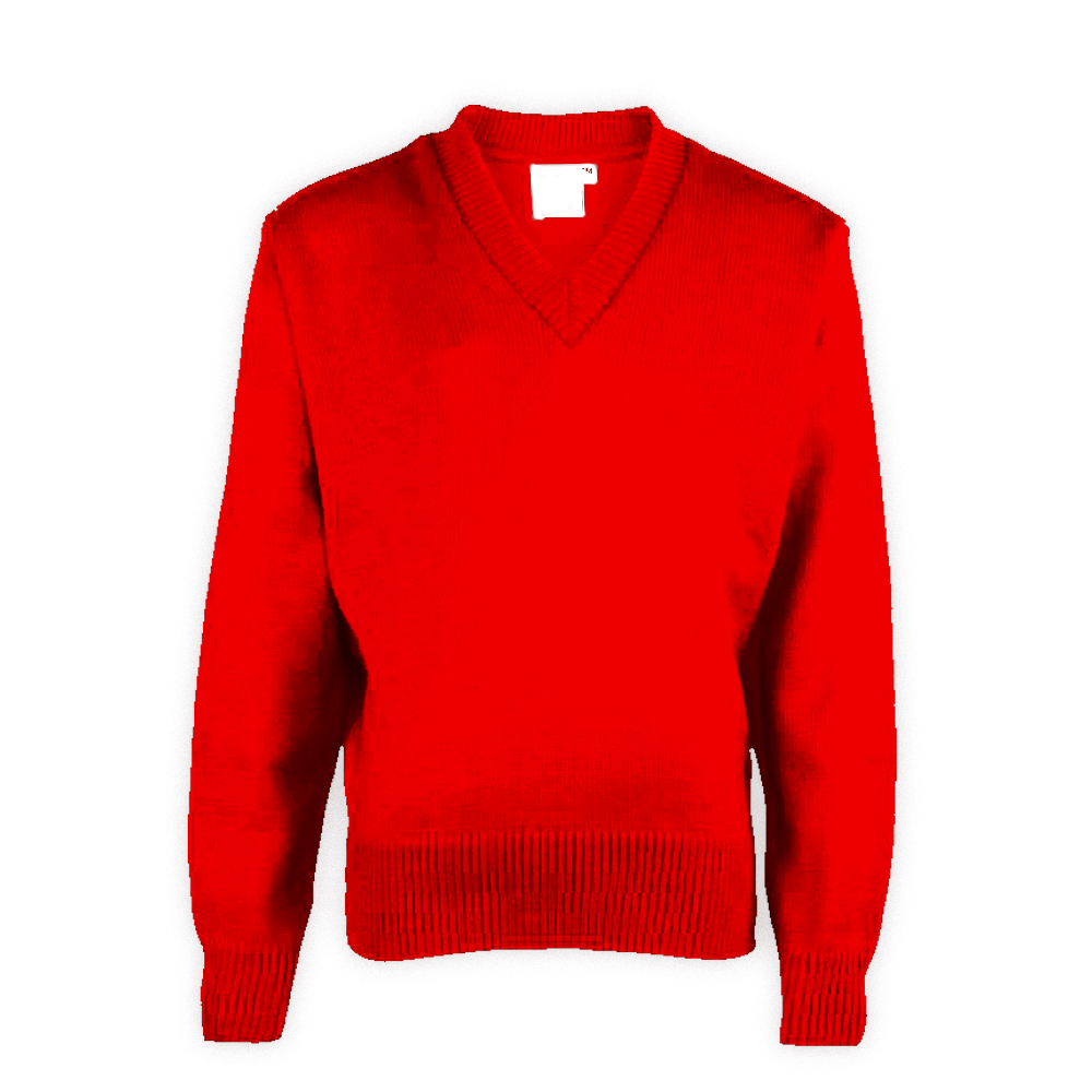  Red Plain School Sweaters