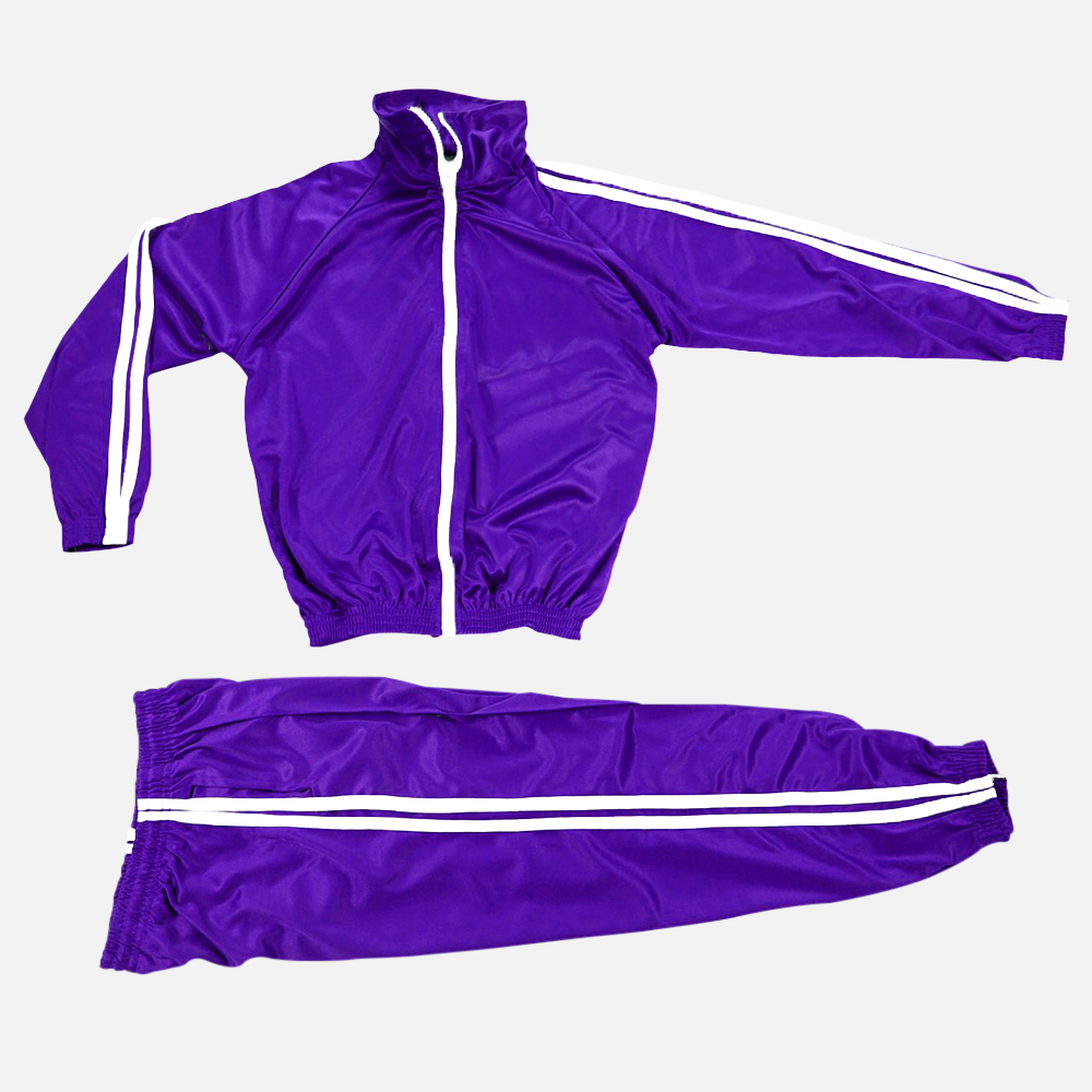  Purple tracksuit