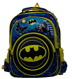 Batman backpack 3D bag for preschoolers