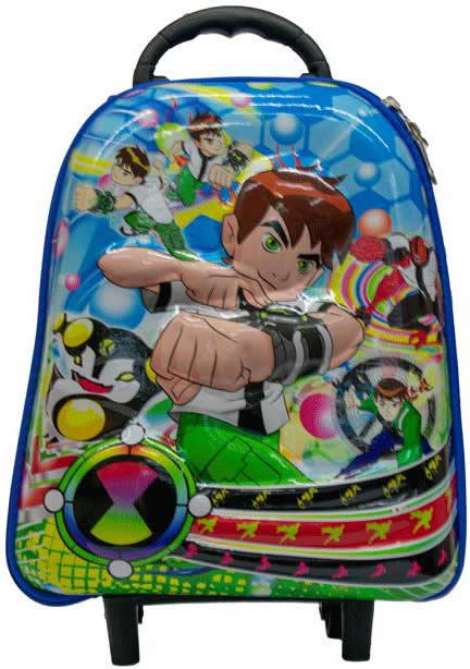 Ben 10 Preschool 3D Trolley Bag