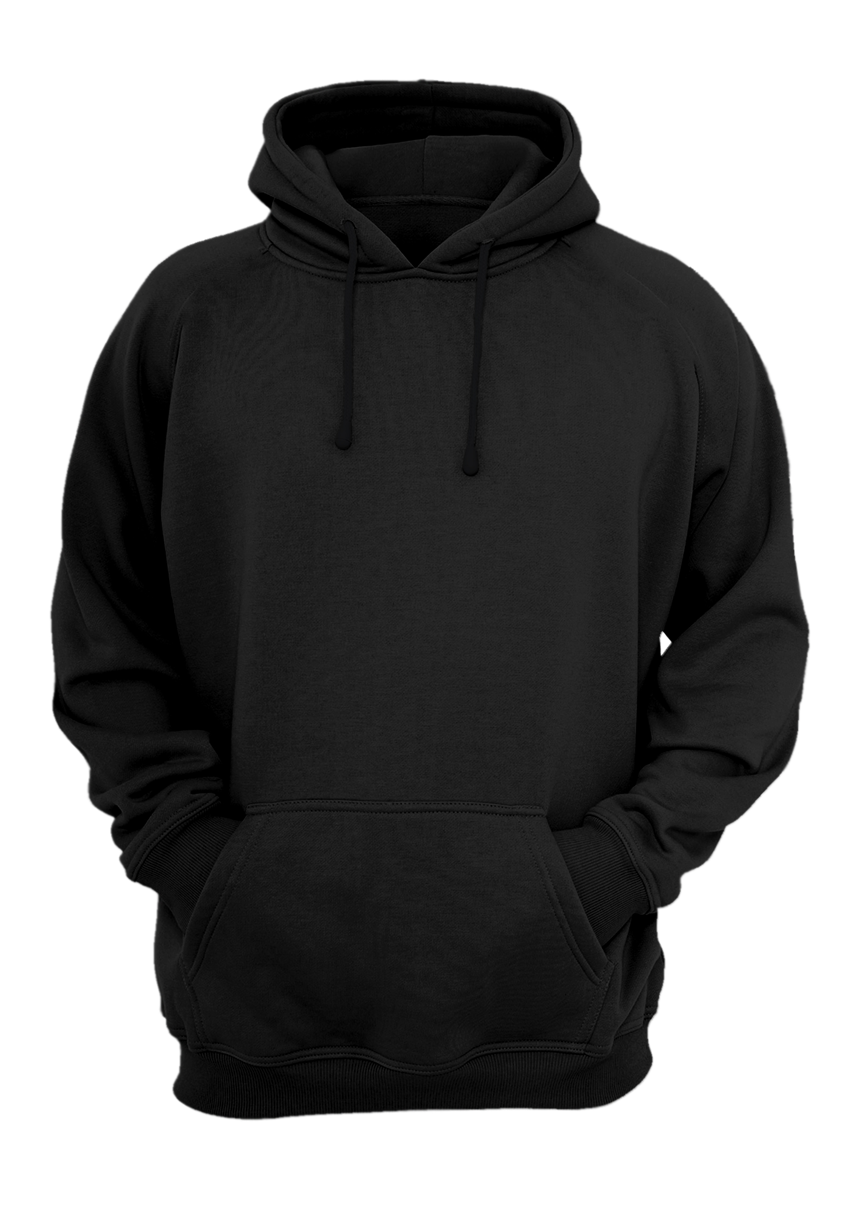  Black Thick Hoodie Jumper