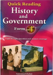  Quick Reading History & Government Form 4