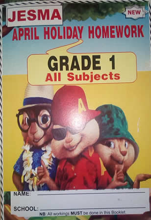  Jesma Holiday Homework Grade 1