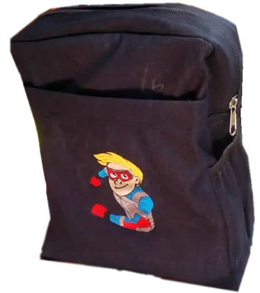  Henry Danger Denim Bag With Name Print