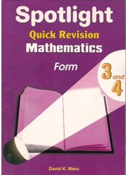  Spotlight Revision Mathematics Form 3,4