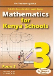  Mathematics For Kenyan Schools Form 3