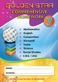 Golden Star Holiday Homework STD 7