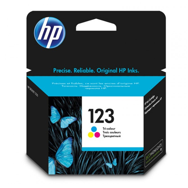  HP INK CARTRIDGE 123 COLOUR