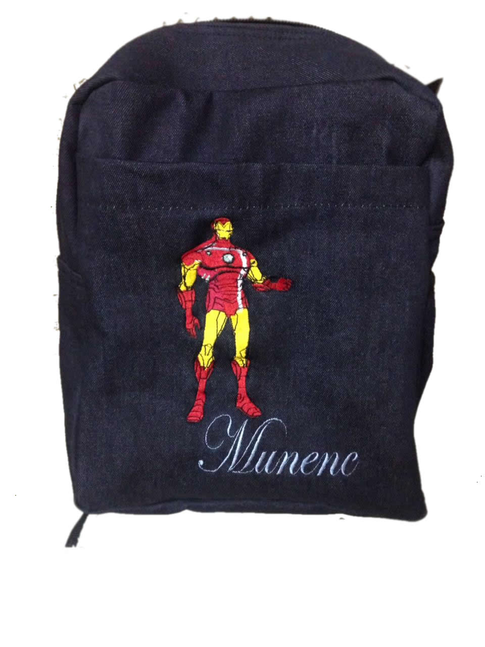  Ironman Denim Bag With Name