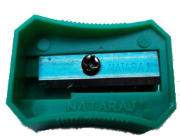  Sharpener Nataraj Plastic