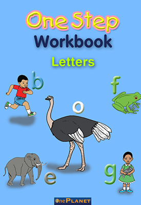  One Step Workbook Letters 1