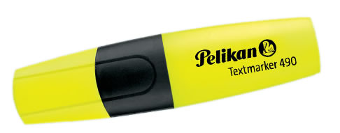 Highlighter yellow pelikan