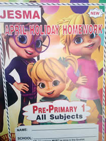  Jesma Holiday Homework Book PP1