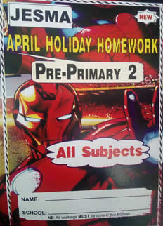 Jesma Holiday Homework Book PP2