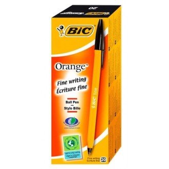 Bic Fine Point Biro Black 20pc box