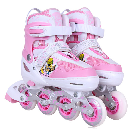 Pink Children Skates Adjustable