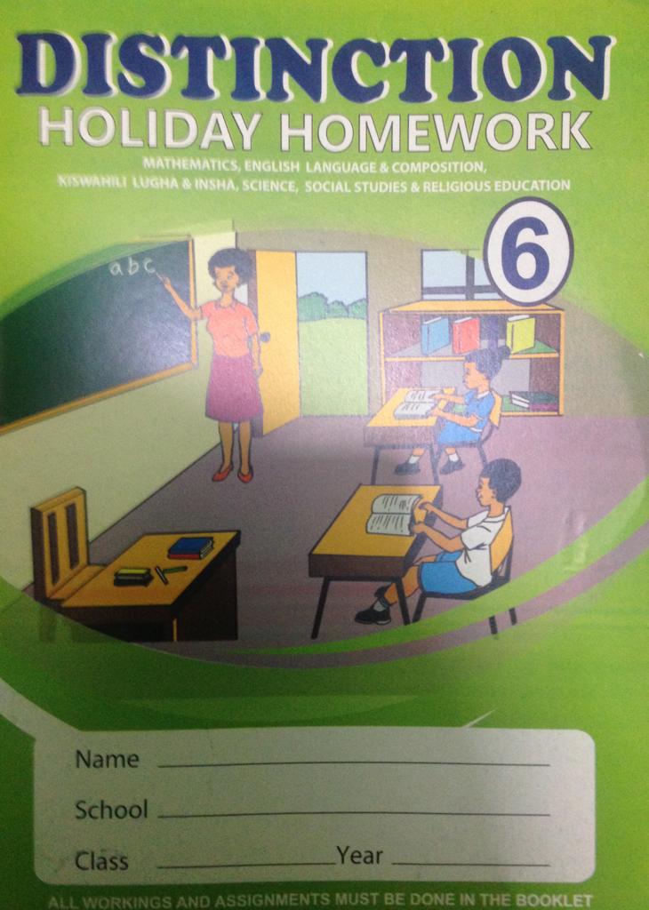 Distinction Holiday Homework STD 6