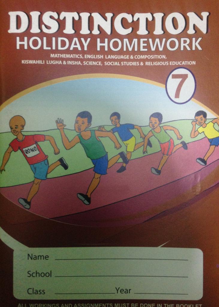  Distinction Holiday Homework STD 7