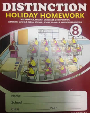  Distinction Homework STD8