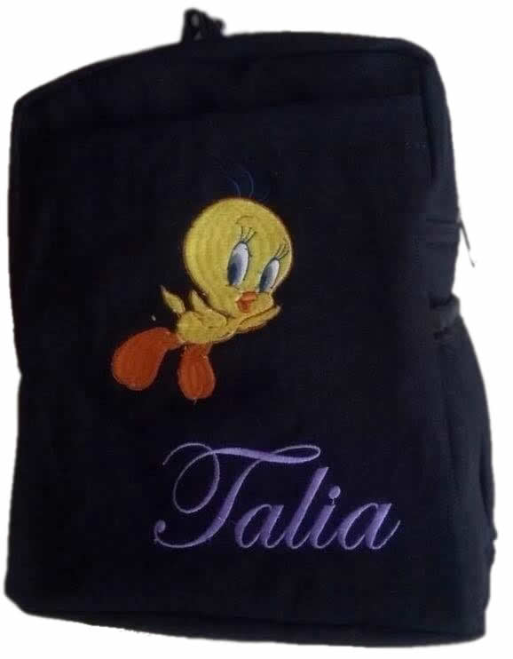  Tweety Bird Denim Bag With Name