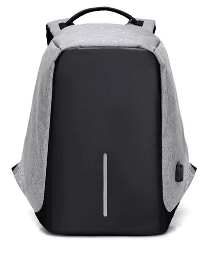 Anti Theft Design Backpacks Grey